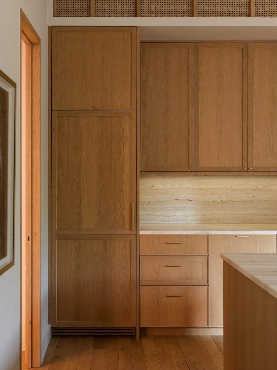 Keukenstijl Warm hout — voorbeeld vernieuwde keuken